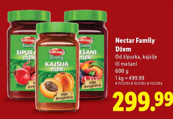 NECTAR FAMILY DŽEM
