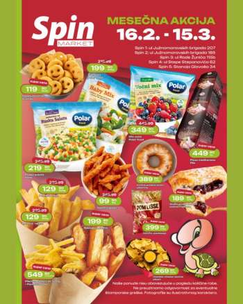 Spin Market katalog - 16.02.2026 - 15.03.2026.