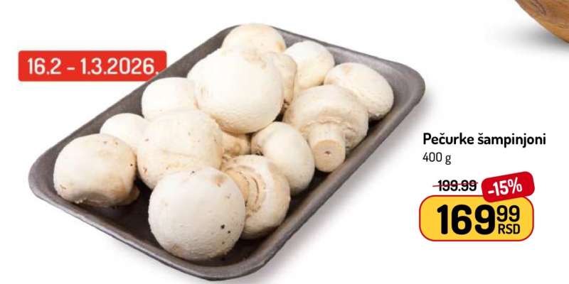 Pečurke Šampinjoni