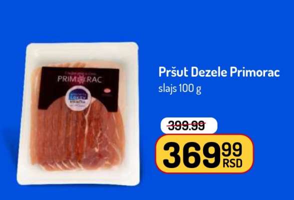 Pršut Dezele Primorac