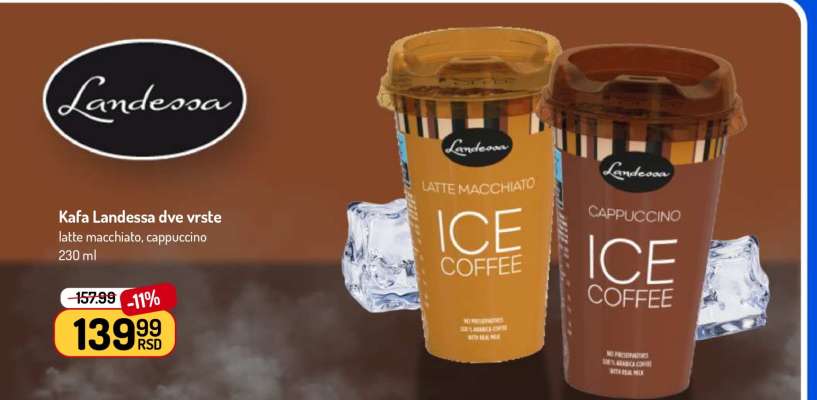 Kafa Landessa dve vrste