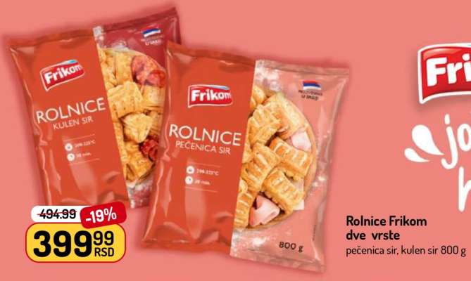 Rolnice Frikom dve vrste