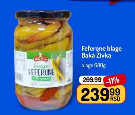 Feferone blage Baka Živka