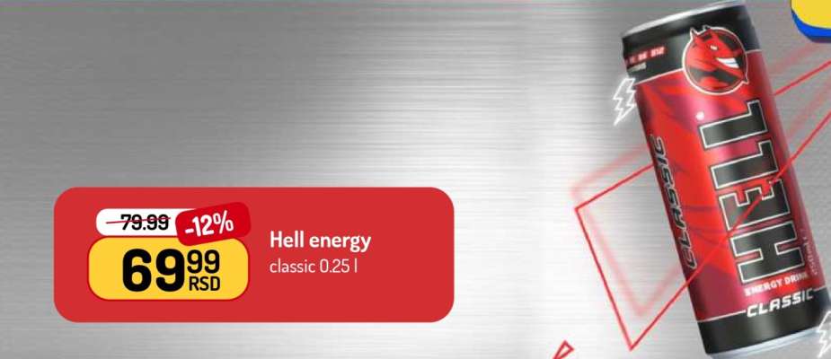Hell energy classic 0.25 l
