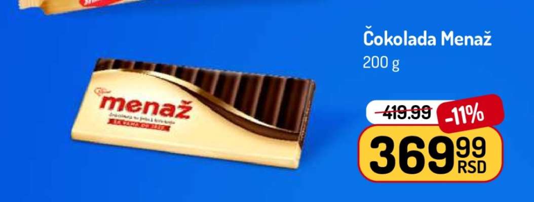 ČOKOLADA MENAŽ