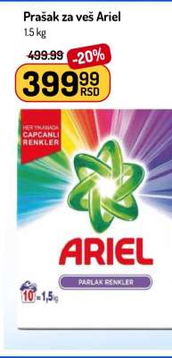 Prašak za veš Ariel