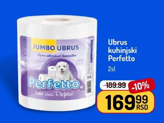 Ubrus kuhinjski Perfetto