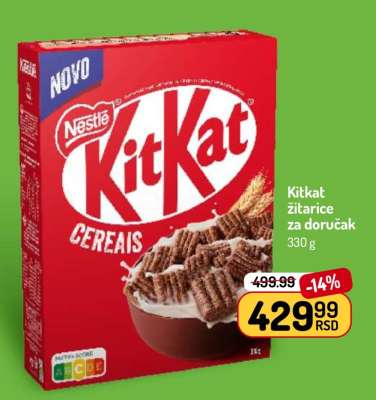 Kitkat žitarice za doručak