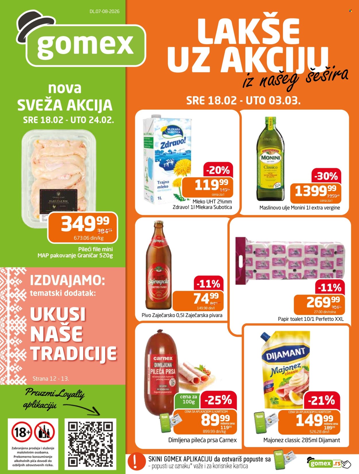 Gomex katalog - 18.02.2026 - 03.03.2026. Stranica 1