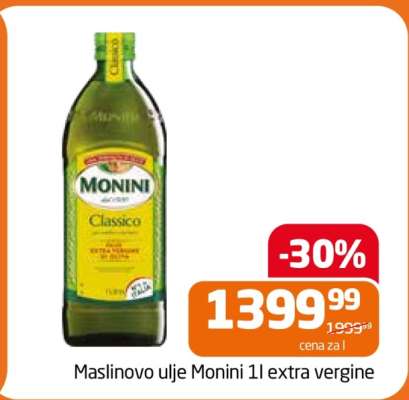 Maslinovo ulje Monini 1l extra vergine