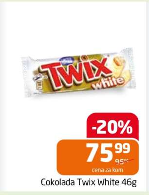 Cokolada Twix White 46g