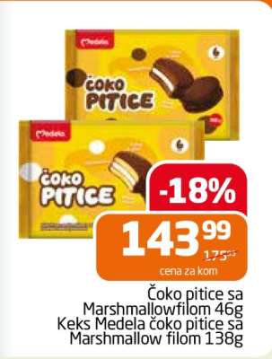 Čoko pitice sa Marshmallowfilom 46g