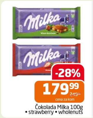 Čokolada Milka 100g