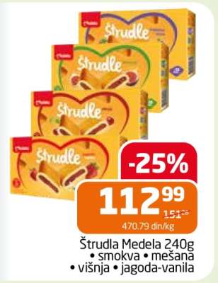 Štrudla Medela 240g