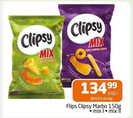 Flips Clipsy Marbo 150g