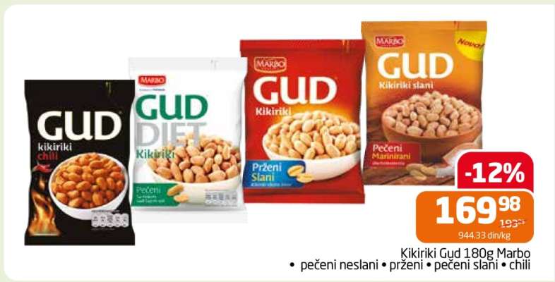 Kikiriki Gud 180g Marbo