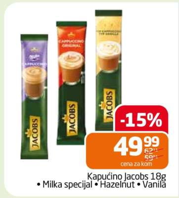 Kapućino Jacobs 18g
