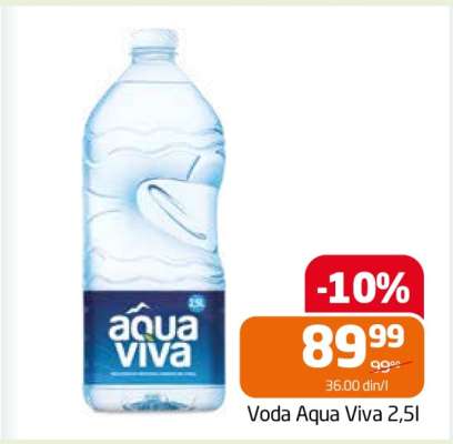 Voda Aqua Viva 2,5l