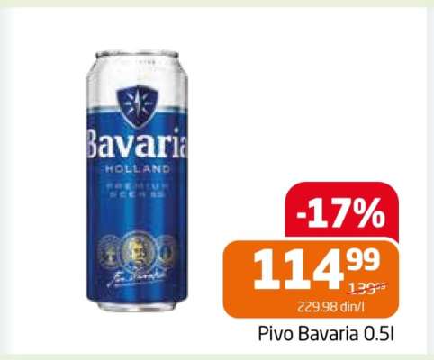 Pivo Bavaria 0.5l