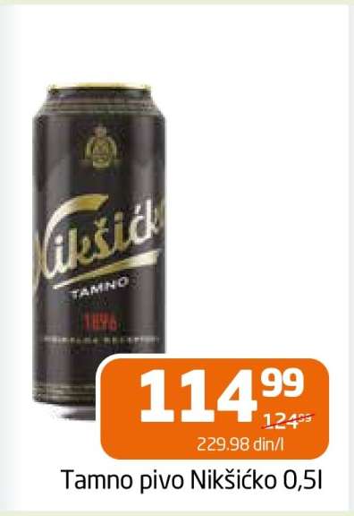 Tamno pivo Nikšićko 0,5l