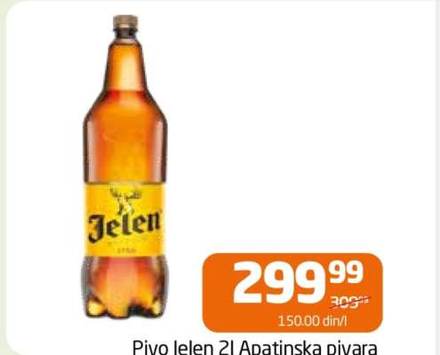 Pivo Jelen 2l Apatinska pivara