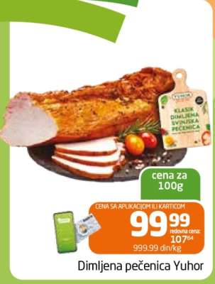 Dimljena pečenica Yuhor