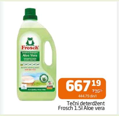 Tečni deterdžent Frosch 1.5l Aloe vera