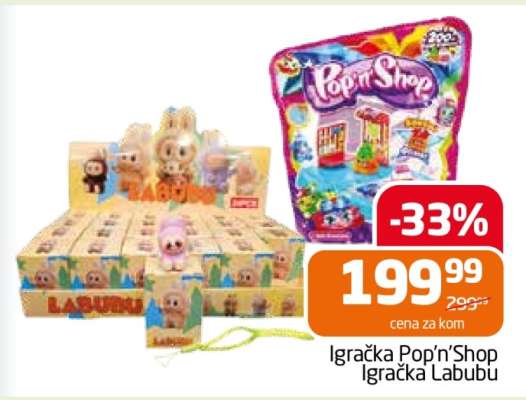Igračka Pop'n'Shop Igračka Labubu