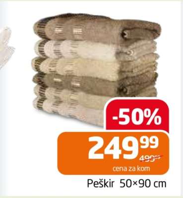 Peškir 50×90 cm