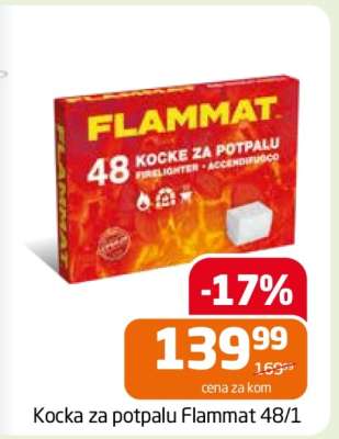 Kocka za potpalu Flammat 48/1