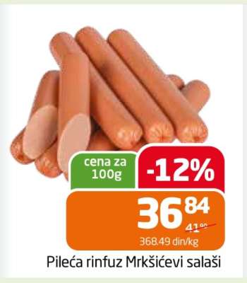 Pileća rinfuz Mrkšićevi salaši