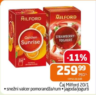 Čaj Milford 20/1