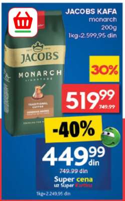 JACOBS KAFA monarch