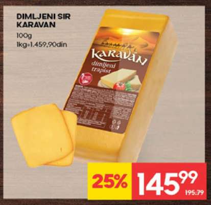 DIMLJENI SIR KARAVAN