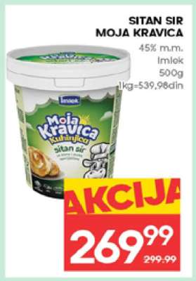 SITAN SIR MOJA KRAVICA