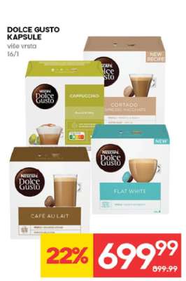 DOLCE GUSTO KAPSULE