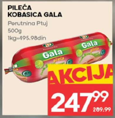Pileća kobasica Gala