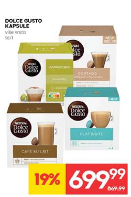 DOLCE GUSTO KAPSULE