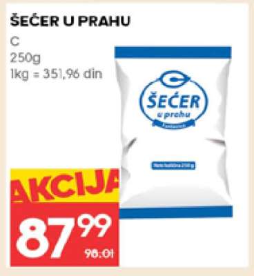 ŠEĆER U PRAHU