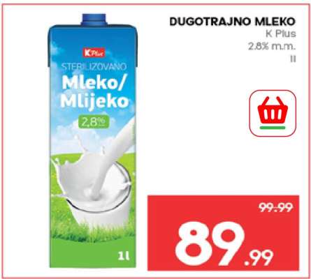 DUGOTRAJNO MLEKO