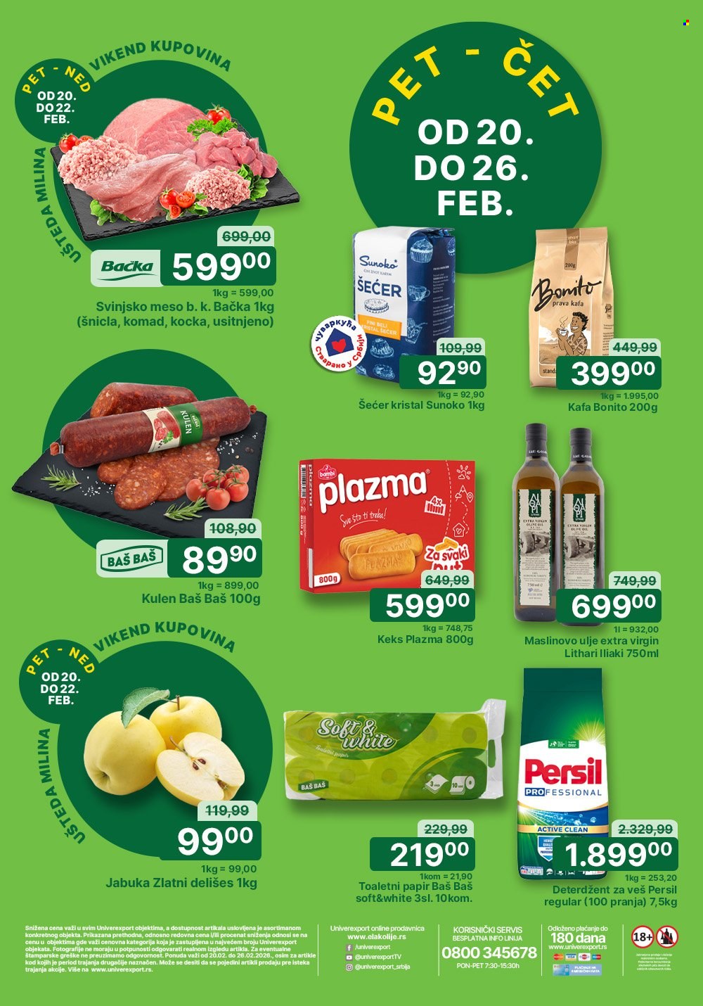 Univerexport katalog - 20.02.2026 - 26.02.2026. Stranica 1