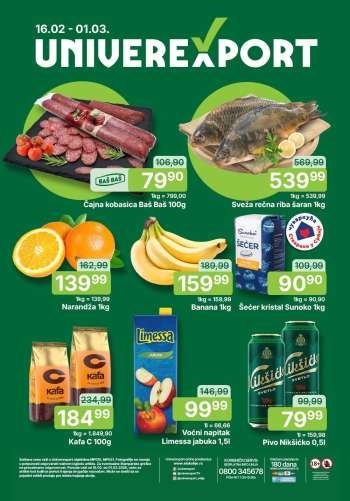 Univerexport katalog - 16.02.2026 - 01.03.2026.