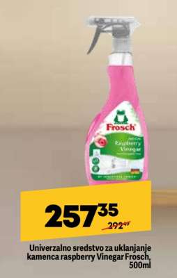Univerzalno sredstvo za uklanjanje kamenca raspberry Vinegar Frosch, 500ml