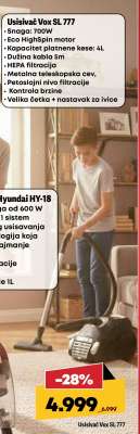 Usisivač Vox SL 777
