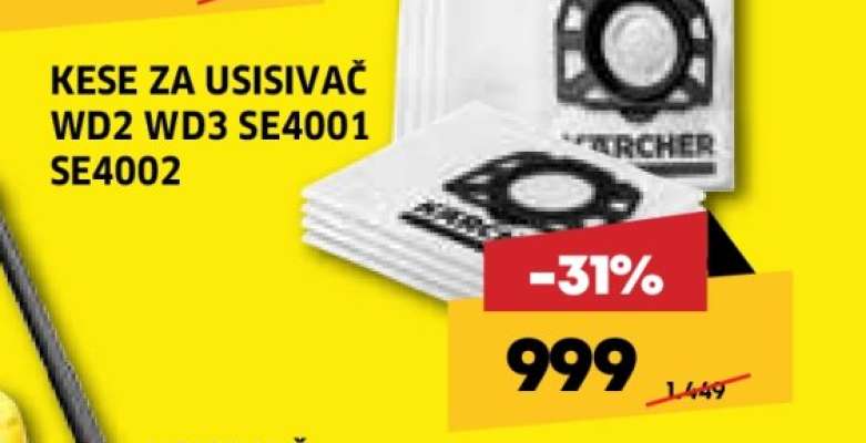 KESE ZA USISIVAČ WD2 WD3 SE4001 SE4002