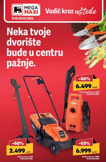 Mega Maxi katalog - 19.02.2026 - 04.03.2026.