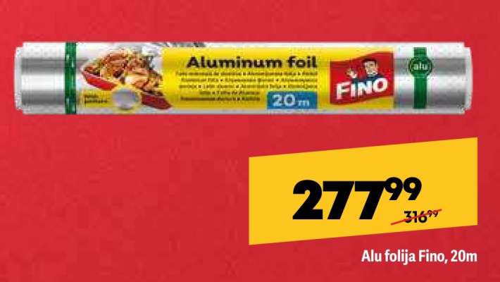 Alu folija Fino 20m