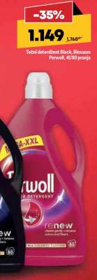 Tečni deterdžent Black, Blossom Perwoll, 4l/80 pranja