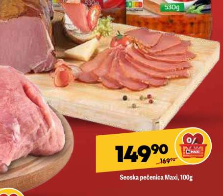 Seoska pečenica Maxi, 100g