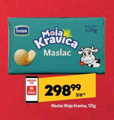 Maslac Moja Kravica 125g